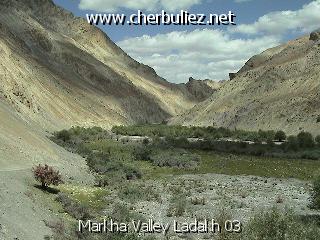 légende: Markha Valley Ladakh 03
qualityCode=raw
sizeCode=half

Données de l'image originale:
Taille originale: 170048 bytes
Temps d'exposition: 1/425 s
Diaph: f/400/100
Heure de prise de vue: 2002:06:26 10:21:05
Flash: non
Focale: 42/10 mm
